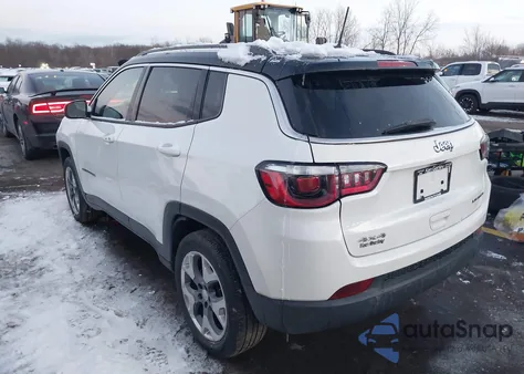 2020 Jeep Compass Limited 4X4 z USA, uszkodzony, nr VIN 3C4NJDCB7LT221996
